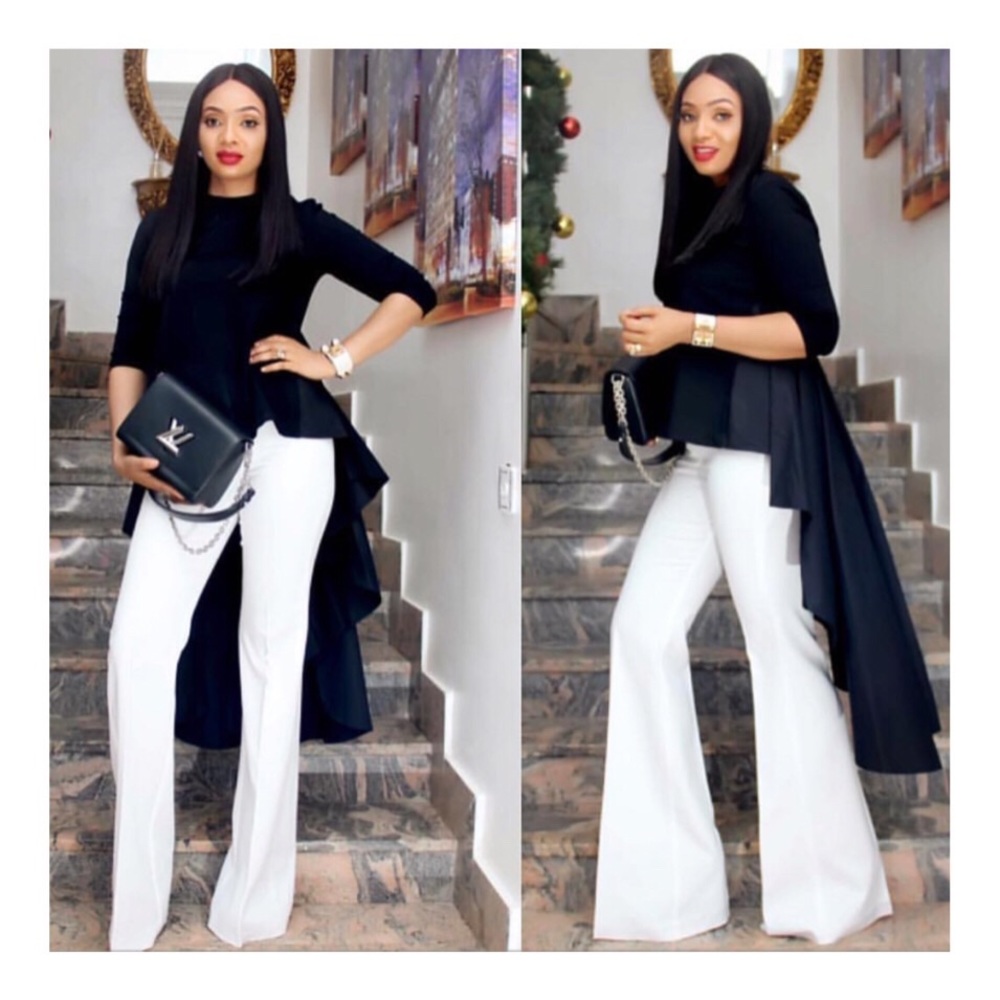 RESTOCKED. GRACIA ASYMMETRICAL TOP - Picture 2 of 3